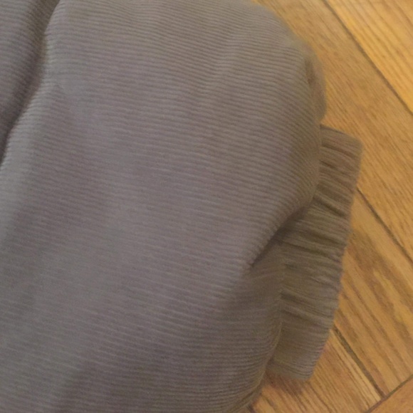 super cool corduroy puffer Jacket, bomber cut, brown/grey, xxl, relaxed fit , - Picture 7 of 8